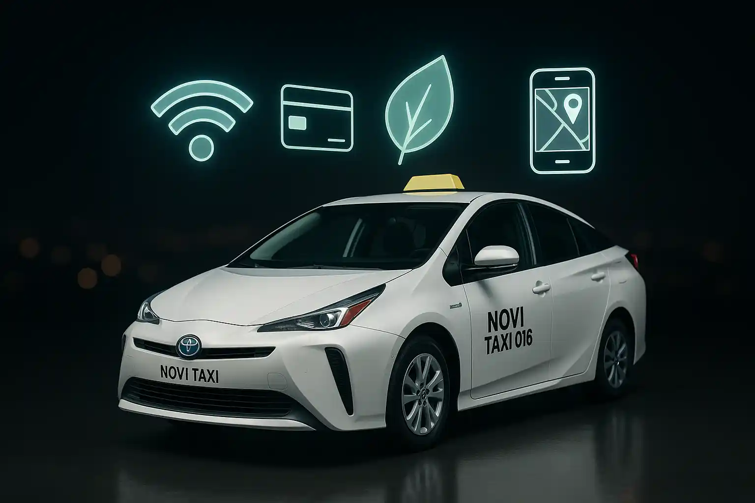 Hybrid taxi with technological innovations - Novi Taxi 016 Leskovac