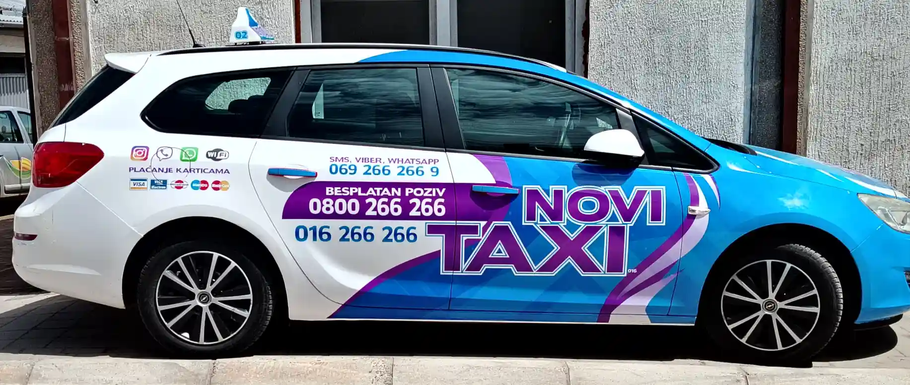 Taxi transport for hospitals - Novi Taxi 016